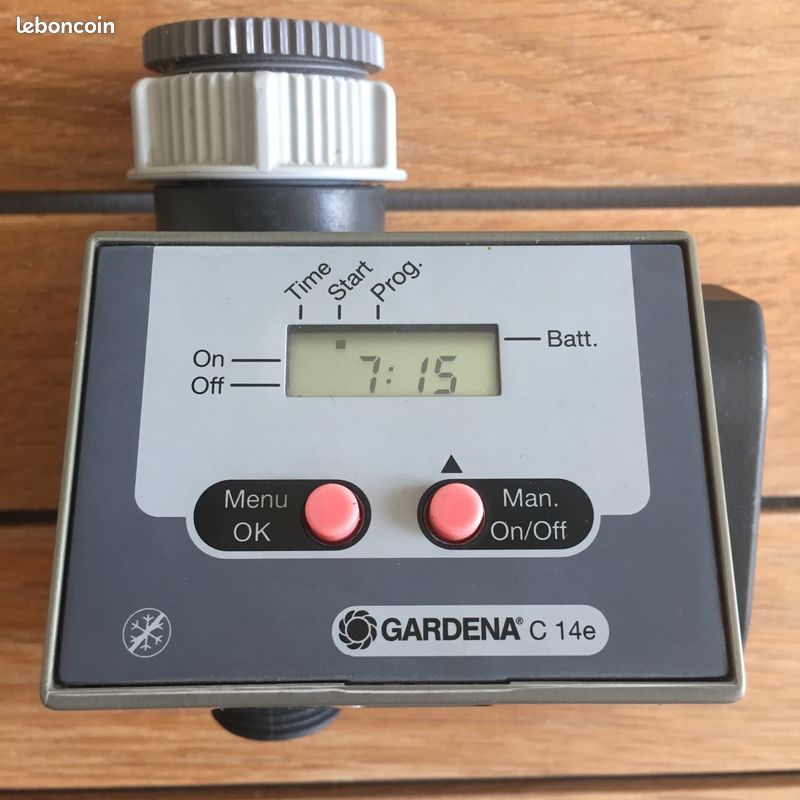 Programmateur d'arrosage Claber C 14E + manuel utilisation (image 2)