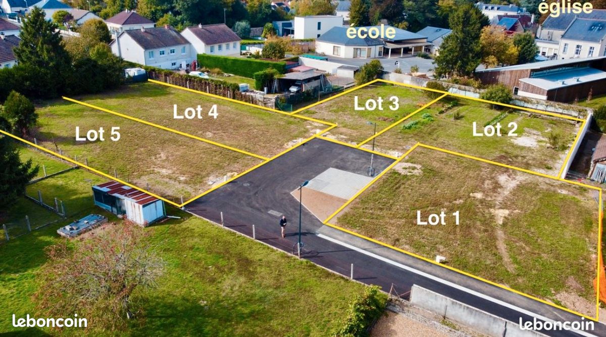 Terrain à bâtir viabilisé · à Pont-de-Ruan · 84 000 €
