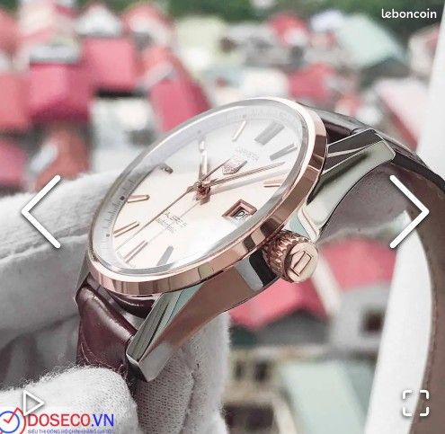 Montre TAG HEUER Carrera Calibre Acier or rose Automatique neuve