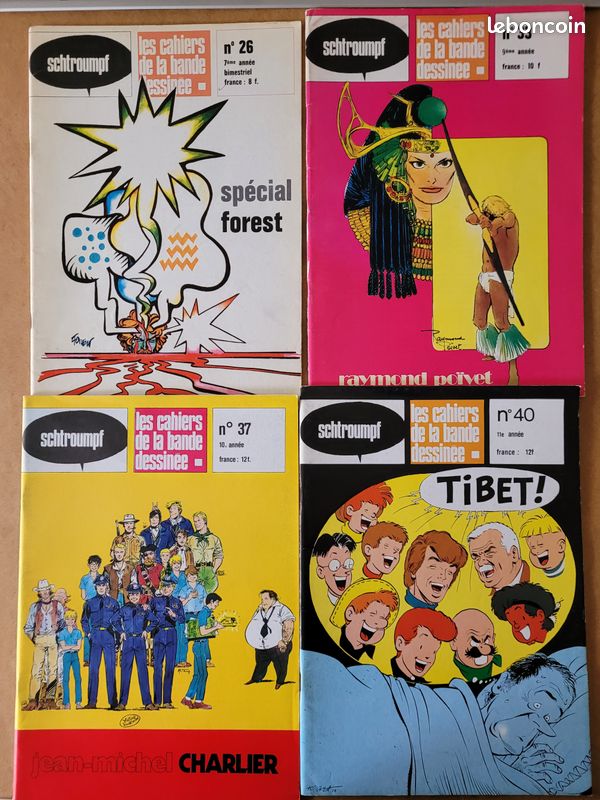 11 revues Cahiers de la Bande Dessinée (15 euros pièce) (image 4)