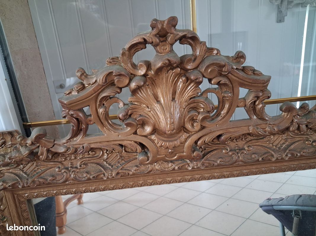 Ancien miroir style louis xv (image 2)