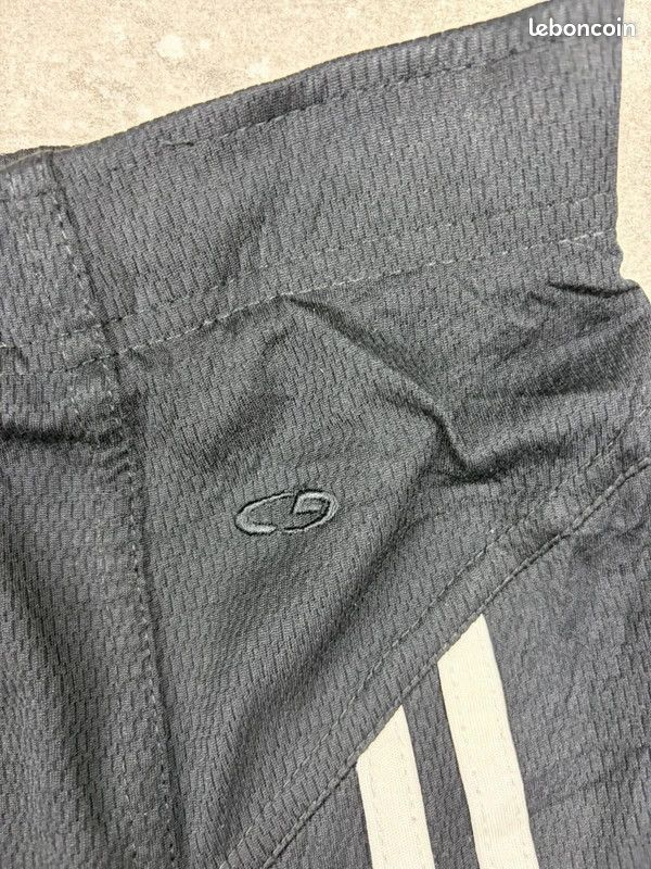 Short de sport Champion Running Football noir blanc Xl Femme polyester #U1795 (image 2)