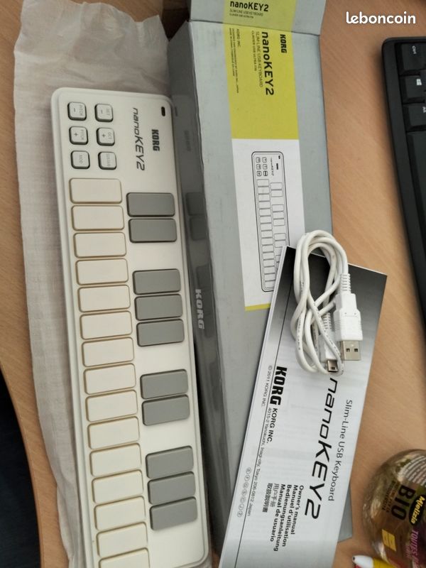 Korg nanoKey2 blanc (image 1)