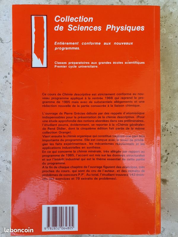 &&&& grecias / chimie descriptive p,p' &&&& (image 2)