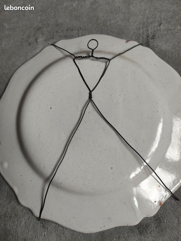 Assiette faience Nevers 18ême siècle (image 6)