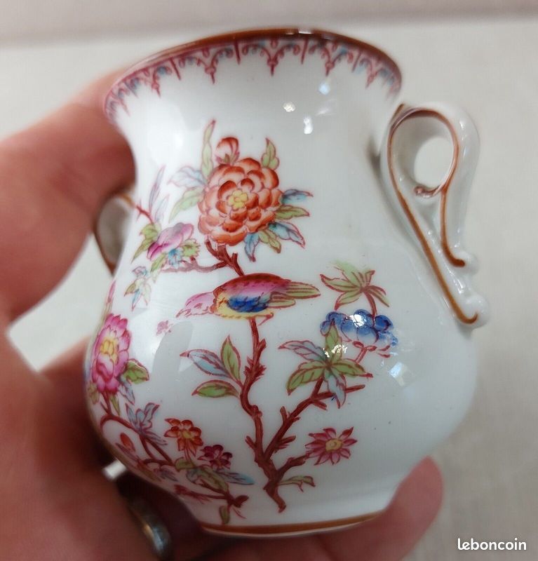 Tasse De Dinette Ancienne Sarreguemines - Décor Cirque - Rarissime