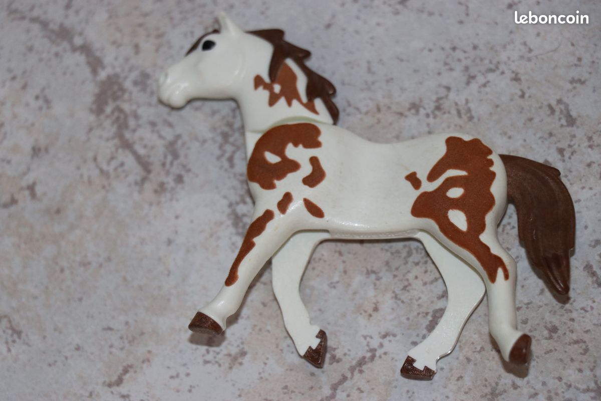 Playmobil cheval tâches velours (image 9)