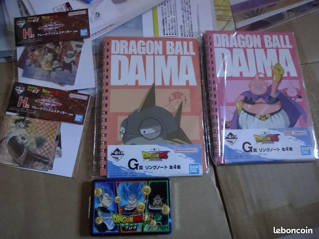 Lot De 50 Goodies Et Articles Dragon Ball Z - Occasion, état Variable, Pour Collection Ou Boutique