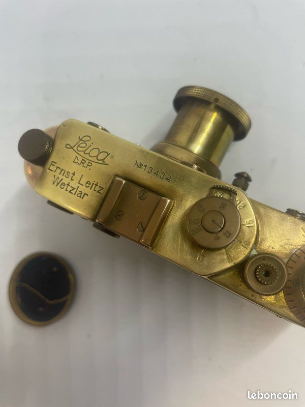 Appareil photo zorki urss ,repro leica vintage gainage bois (image 10)