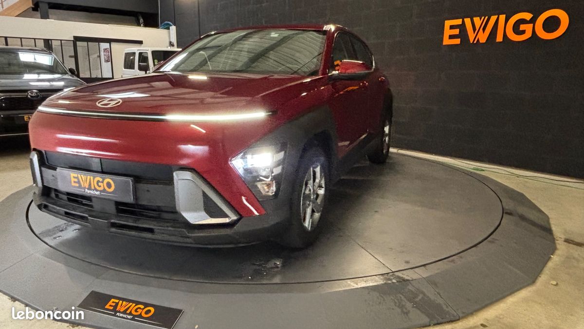 HYUNDAI KONA 1.6 GDI 141ch HYBRID 105ch HEV 1.6KWH - INTUITIVE - BVA - CARPLAY - ATTELAGE- 1ère MAIN (image 6)