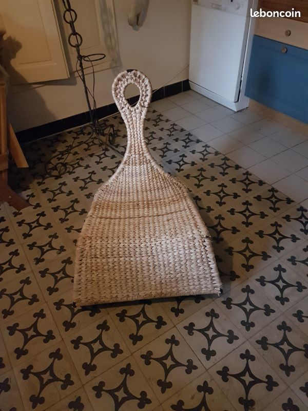 Fauteuil à bascule fibre vegetale (image 1)