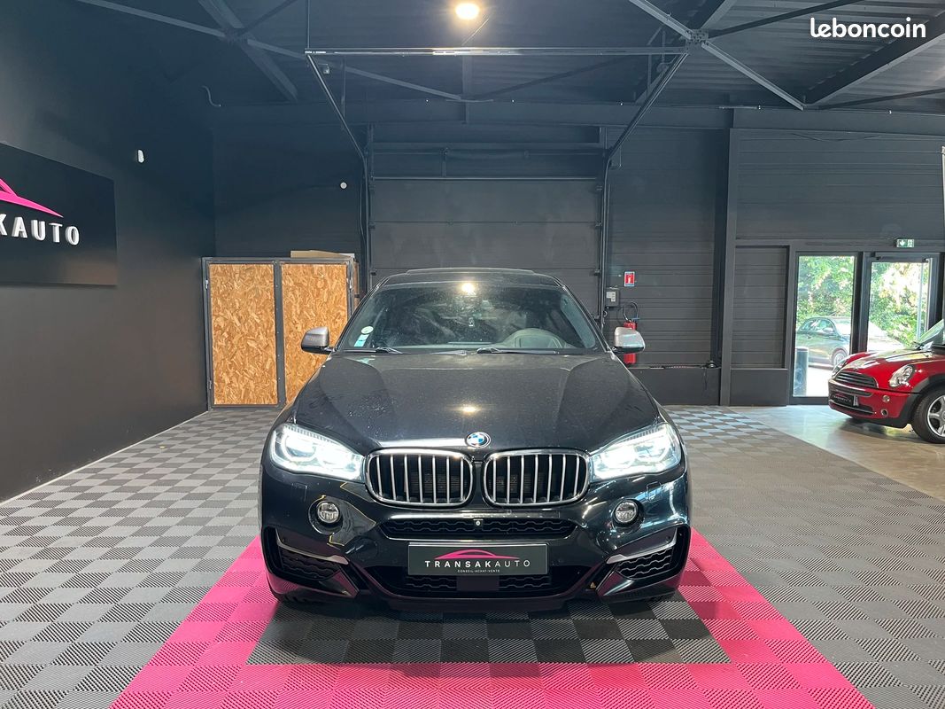 Bmw X6 M50 d - 3.0 381 CH XDRIVE - PACK M / H&K / TOIT OUVRANT / SUIVI COMPLET ... (image 8)