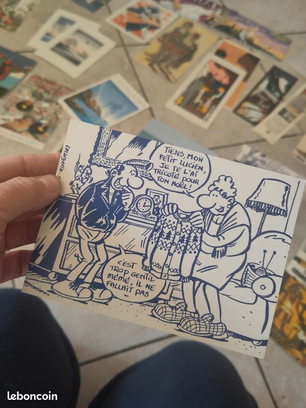 Lot de cartes BD postales/ Bonne année variées (image 10)