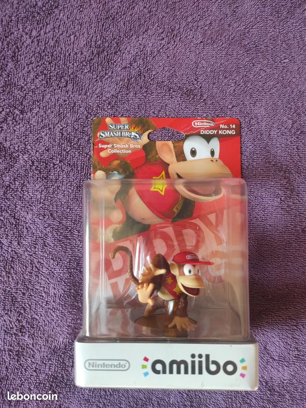Amiibo Diddy Kong – Nintendo – Occasion (voir Photos)