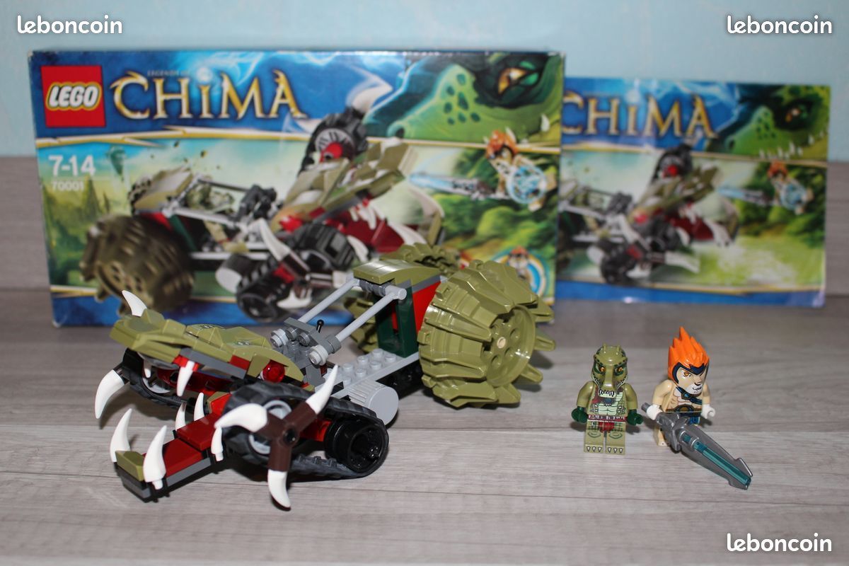 LEGO Chima 70001 La Croc Griffeuse de Crawley Jeux Jouets