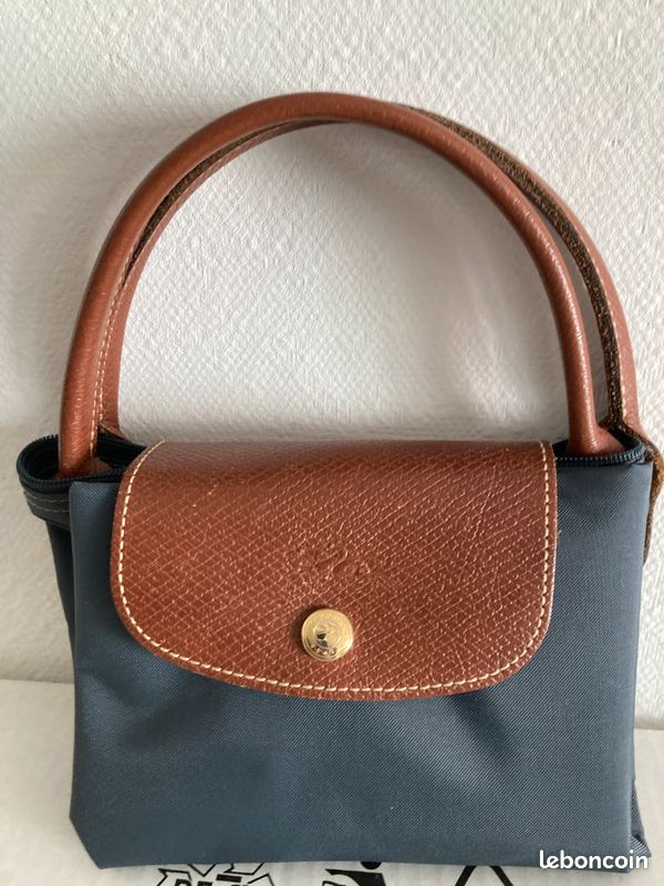 SAC à MAIN LONGCHAMP PLIABLE ET TRÈS PEU PORTÉ TRÉS BON ÉTAT (image 2)