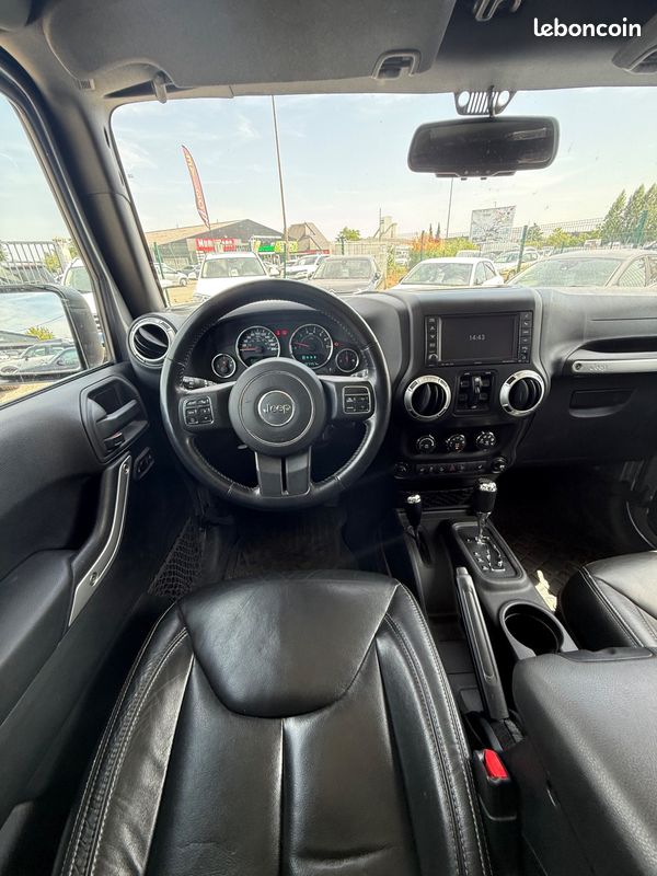 JEEP WRANGLER 3.6 285CH UNLIMITED SAHARA-MARCHE PIED ELEC-LIGNE A CLAPET-TREUIL-SIÈGES CHAUFFANTS AV- ATTELAGE-GPs (image 21)