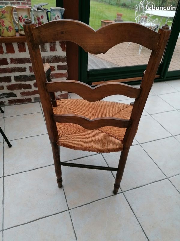Vends fauteuil ancien bois (image 1)