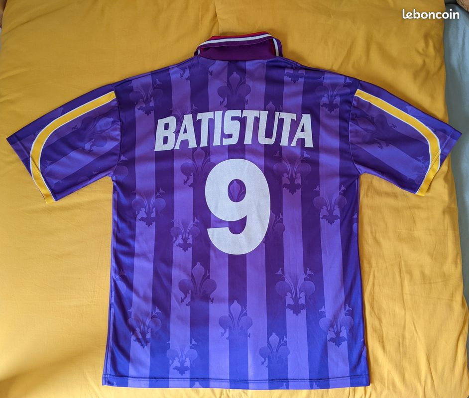 Maillot Batistuta Fiorentina Vintage - T-shirt 3D XL - Blokecore