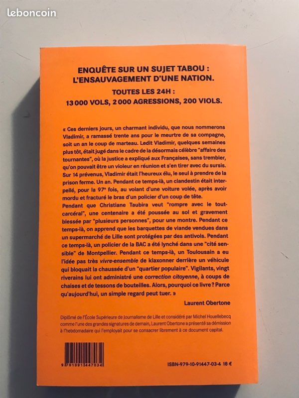 La France Orange Mécanique de Laurent Obertone (image 3)