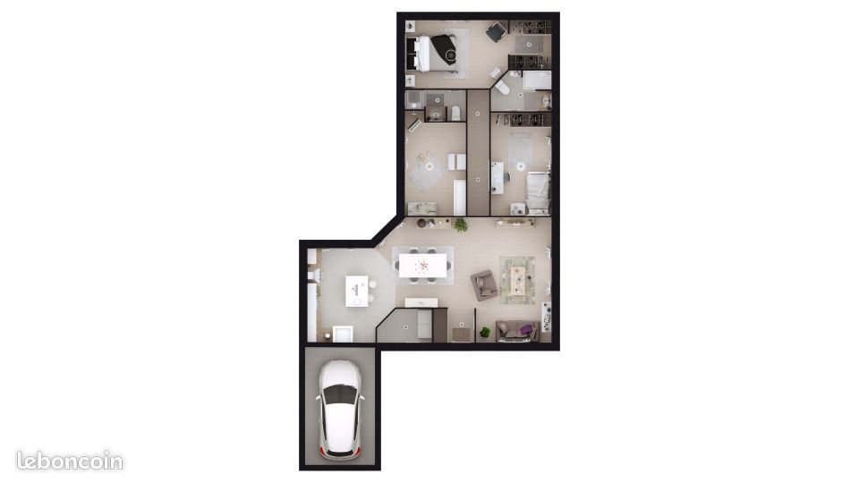 Maison 4 pièces 99 m² - Magescq 40140 (image principale 3)
