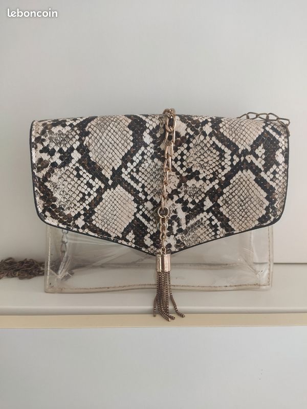 Sac à Main Panthère MIM | Style Fourre-tout Multicolore | Occasion Comme Neuf