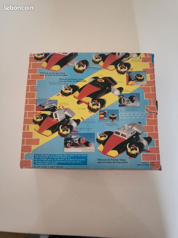 Inspecteur Gadget / Madmobile / Popy Bandai 1983