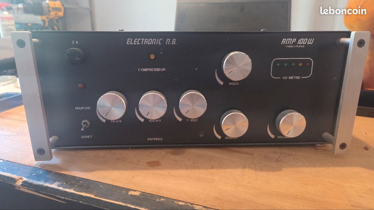 Ampli électronique NB MB ? 100 W vintage (image 1)