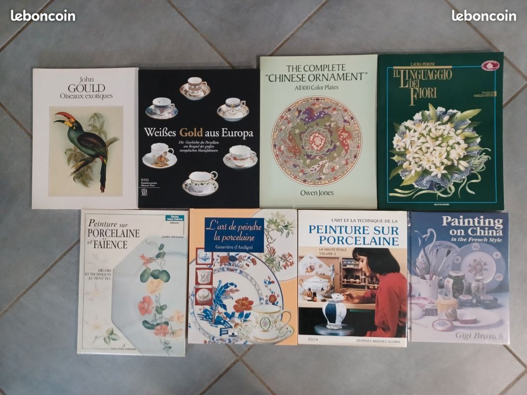 Livres de peinture pour porcelaine (image 1)