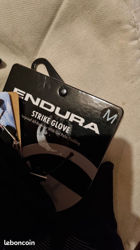 Gants De Cyclisme D'hiver Endura Strike Homme, Haute Visibilité Jaune, Taille XXL