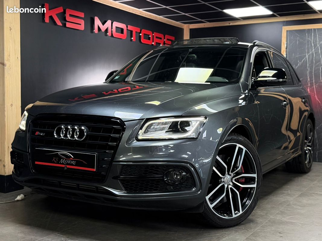 Audi SQ5 3.0 V6 BITDI 340CH QUATTRO BVA GPS TEL TOIT OUVRANT PANO (KS MOTORS) (image 1)