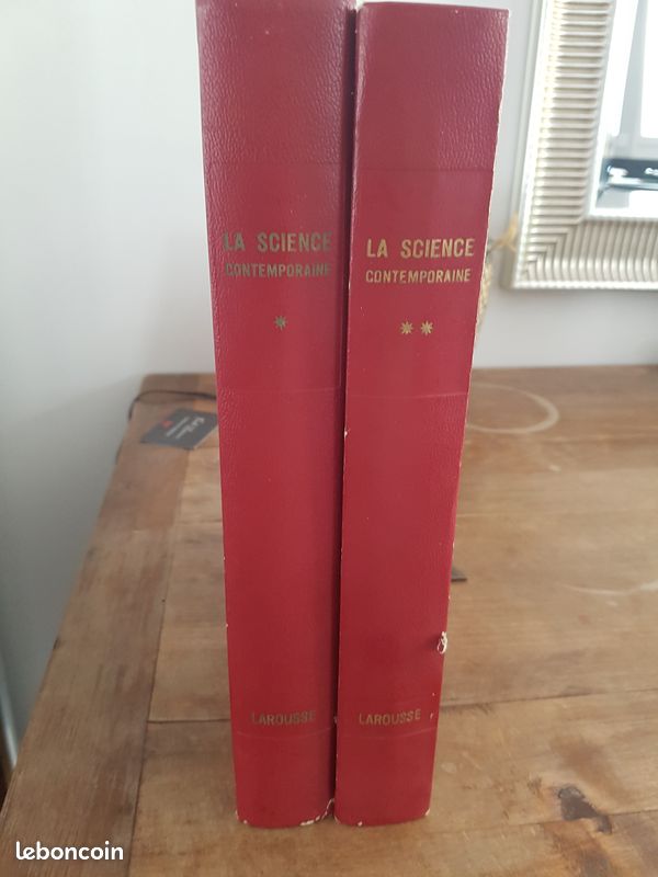 Encyclopedie en 2 volumes " La science contemporaine" (image 1)
