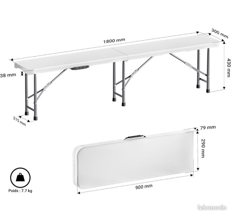 Table pliante (image 3)