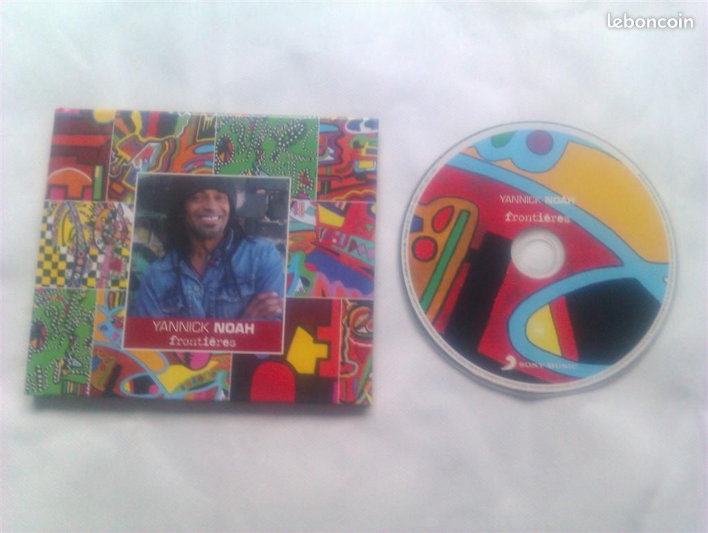 CD Yannick NOAH album "FRONTIERES" (image 1)