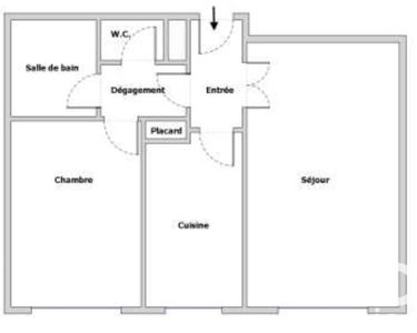Appartement 220 000 € - 52 m²