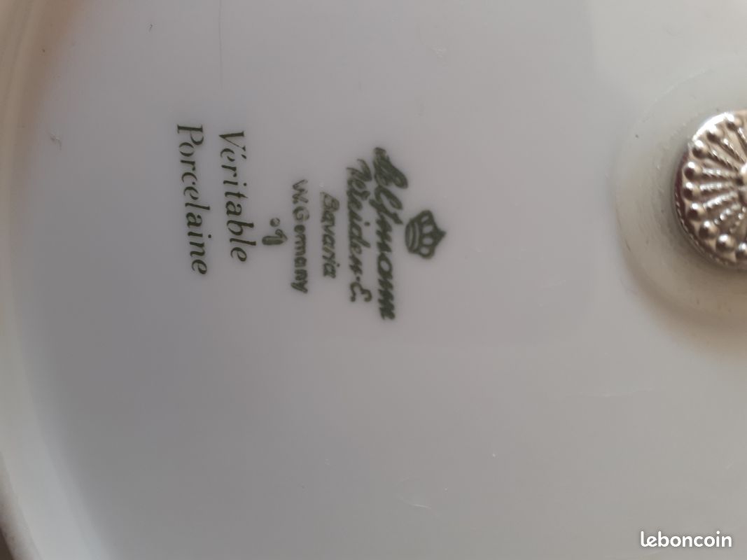 Petit plat a etage porcelaine (image 3)