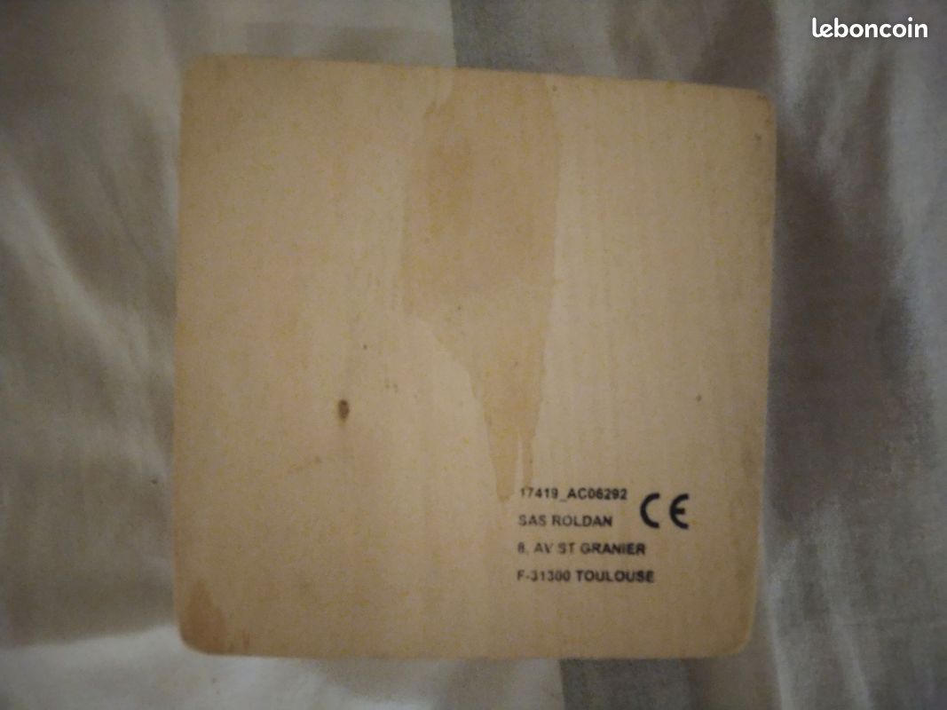 Boîte avec 6 puzzle en bois 4 pièces animaux (image 4)