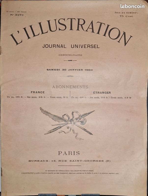 L'illustré, soleil du dimanche n° 34 - L'ouverture de la chasse