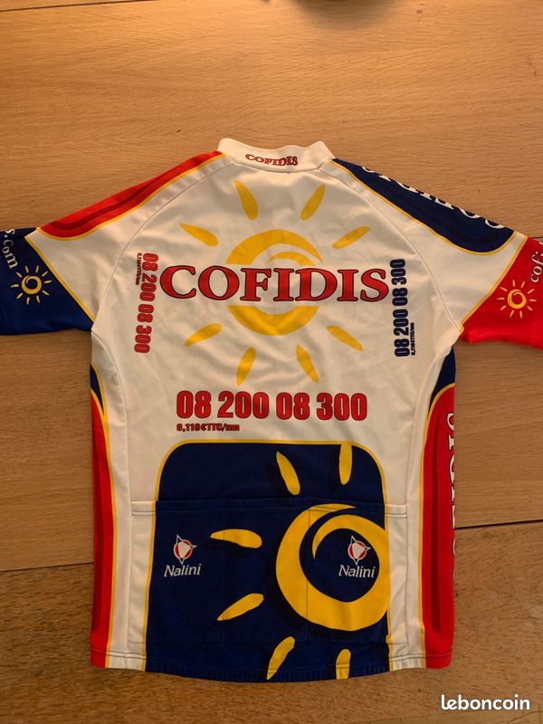 Ensemble cuissard vélo et maillot cyclisme hiver pro COFIDIS 2021