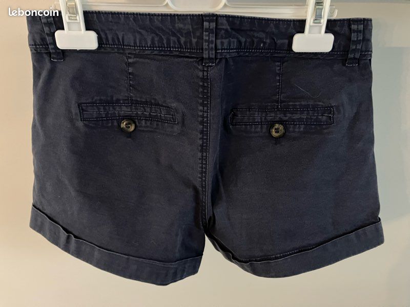 Short bleu Jennyfer taille 34 (image 2)