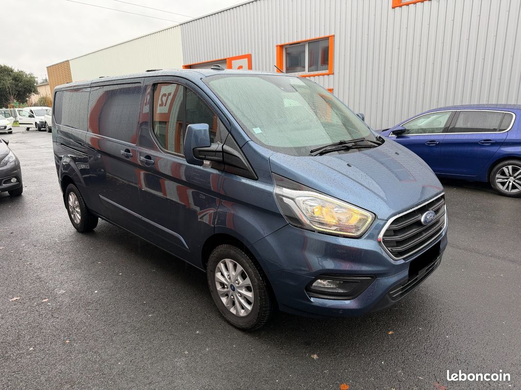 FORD TRANSIT CUSTOM FOURGON L1H1 2.0 ECOBLUE 130ch * DISTRIBUTION OK (image 6)