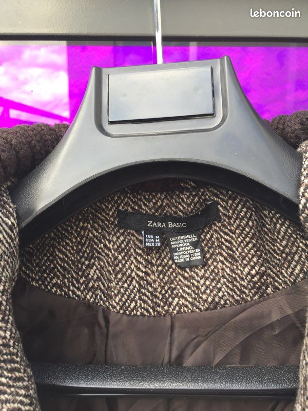 Veste manteau Zara M/S (image 3)
