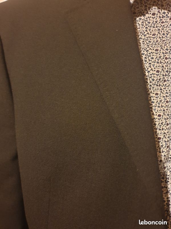 Ensemble costume Springfield noir Veste Taille 50 (image 3)