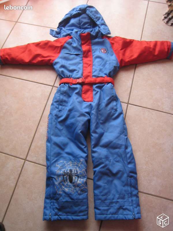 Combinaison ski enfant spiderman (image 1)