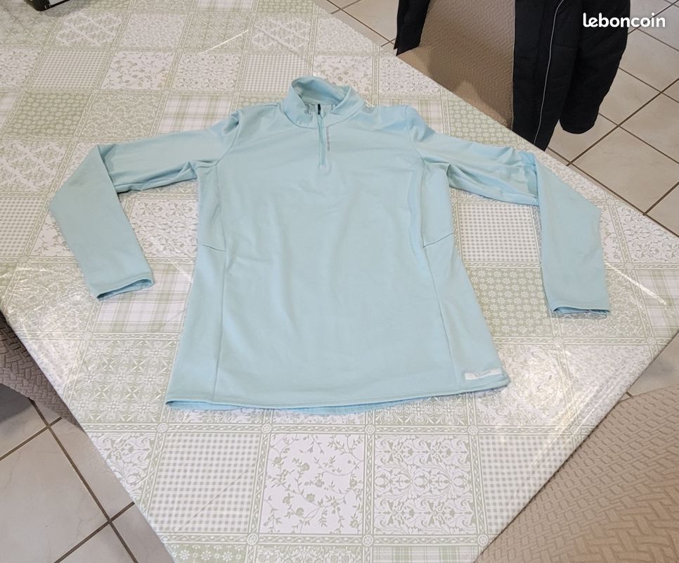 Pull Homme TEX Bleu Clair En Acrylique - Taille L - Occasion Très Bon état