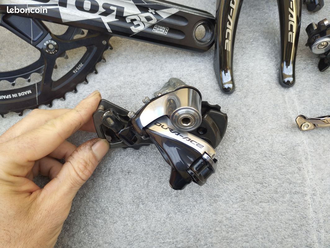 Brochette à Dégagement Rapide Shimano Dura-Ace EX 159mm - Rétro Neuve En Boîte (NIB/NOS)