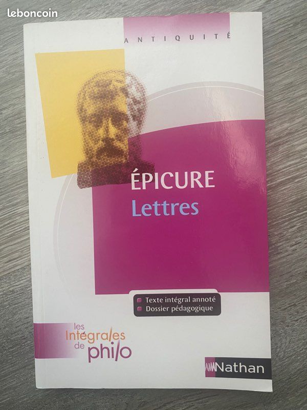 EPICURE lettres (image 1)