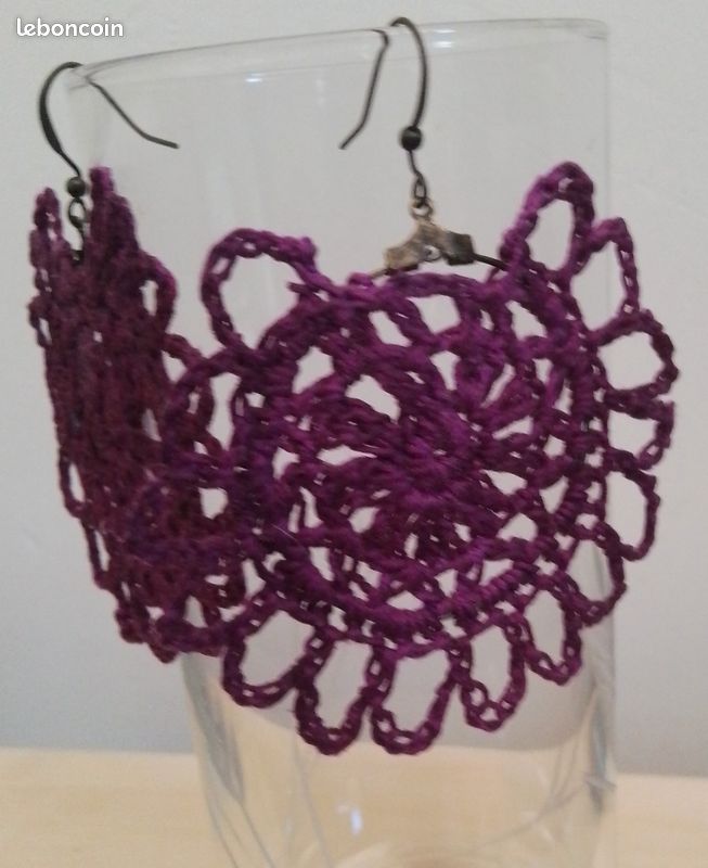 Boucles d'oreilles fait main (image 5)