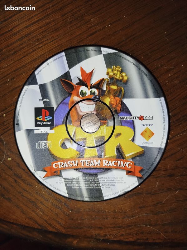 Crash team racing ps1 loose (image 1)