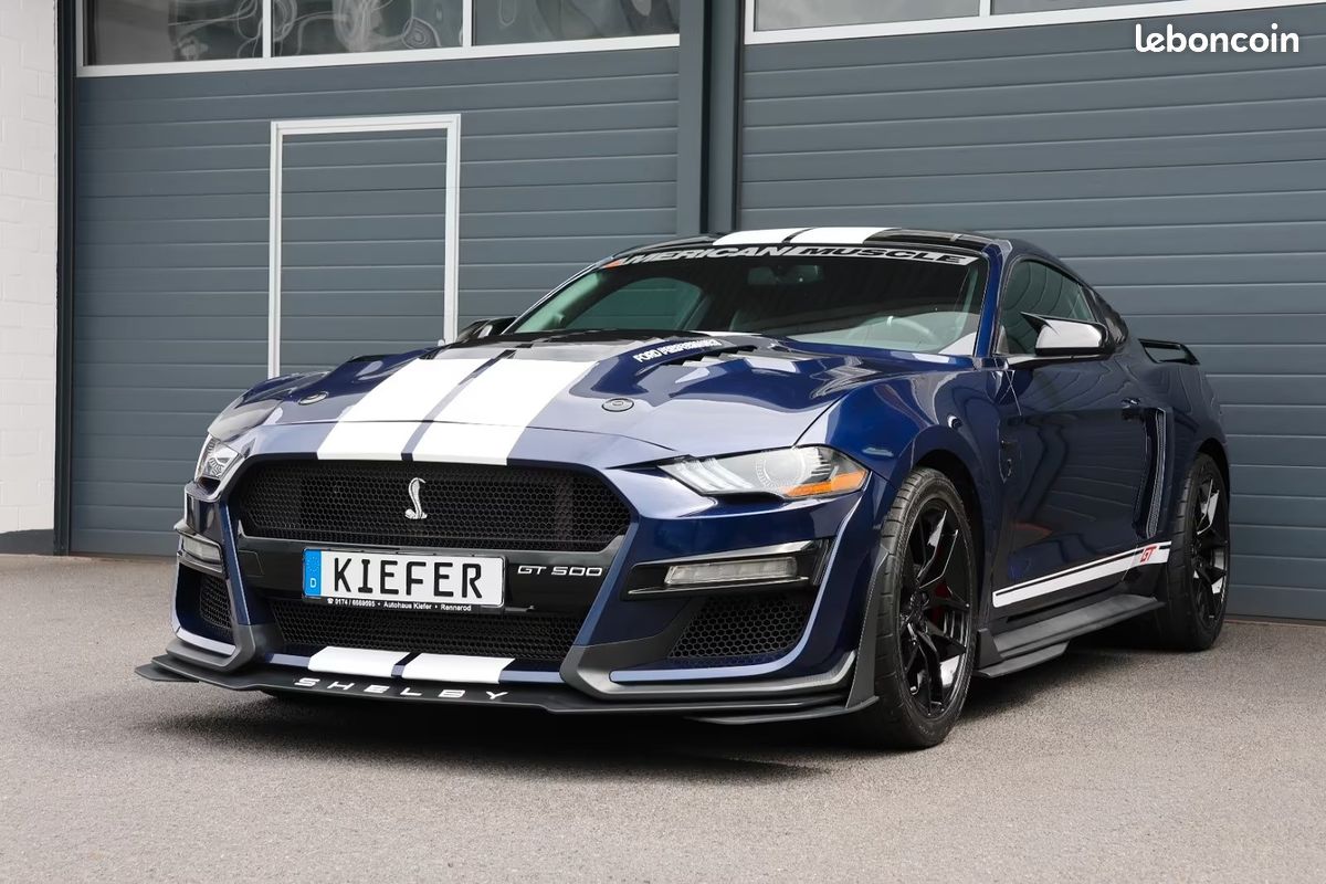 FORD Mustang EcoBoost Shelby GT500 Style 2.3 Turbo 314 ch – CarPlay – LED – Caméra (image 3)